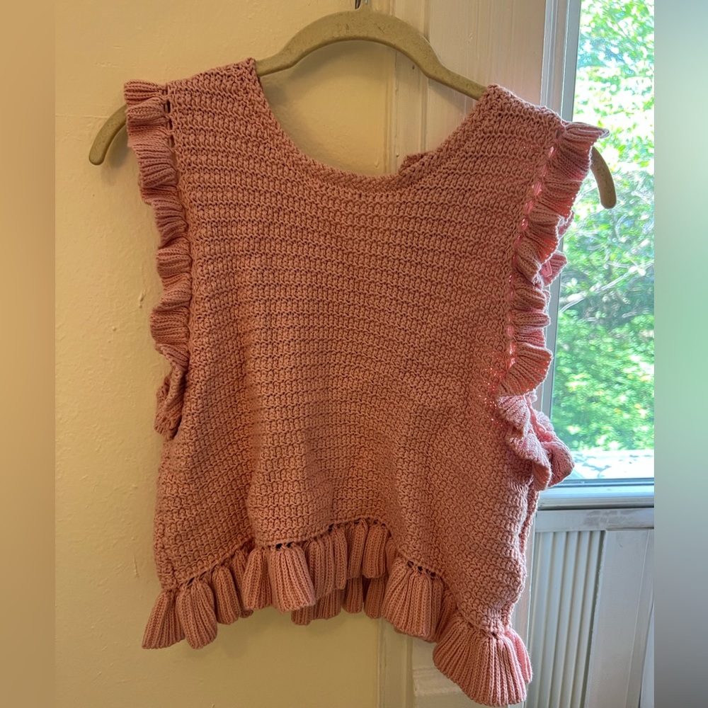 Summer knit tank
